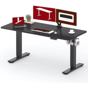 Height Adjustable Standing Desk: $122