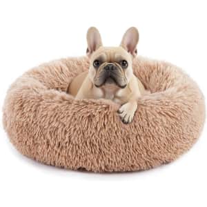 Sweetcrispy Calming Donut Pet Bed: $9