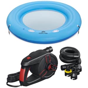 Ozark Trail 7.5-Ft. Water Hammock w/ Powergrip Pro Electric Air Pump: $69