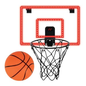 Over-the-Door Basketball Hoop: $15 Over-the-Door Basketball Hoop: $15