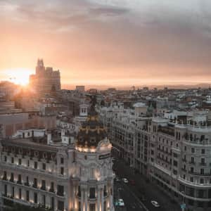 6-Night Madrid & Barcelona Flight, Hotel, and Train Vacation: From $779 per person 6-Night Madrid & Barcelona Flight, Hotel, and Train Vacation: From $779 per person