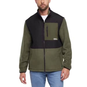 Eddie Bauer Men's Mixed Media Fleece Jacket: $19 for members