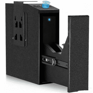Biometric Pistol Gun Safe with Auto Sliding Door: $34.99