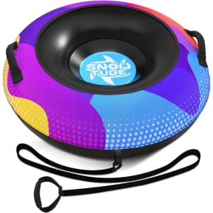 48" Heavy Duty Inflatable Snow Tube / Sled: $24.99