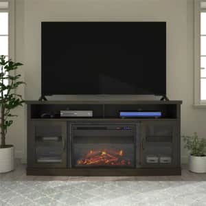 Ameriwood Home Ayden Park Fireplace TV Stand: $213