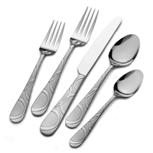 International Silver Garland Frost 20-Piece Stainless Steel Flatware Set: $19 International Silver Garland Frost 20-Piece Stainless Steel Flatware Set: $19