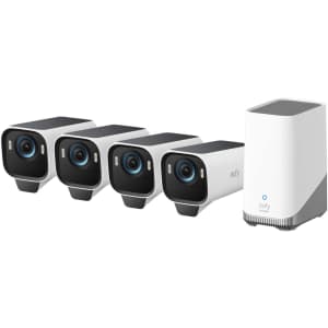 Eufy Security eufyCam S3 Pro 4K Solar 4-Cam Kit: $639.99 Eufy Security eufyCam S3 Pro 4K Solar 4-Cam Kit: $639.99