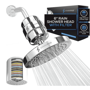 SparkPod Luxury Filtered Rain Shower Head Set: $42 w/ Prime SparkPod Luxury Filtered Rain Shower Head Set: $42 w/ Prime