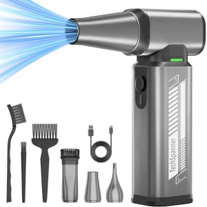 TechSpanner W17 Cordless Electric Compressed Air Duster: $32 w/ Prime TechSpanner W17 Cordless Electric Compressed Air Duster: $32 w/ Prime