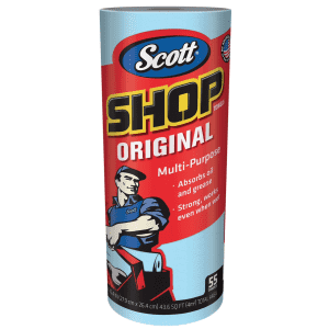 Kimberly-Clark Scott Shop Towels 55-Count: $2.87