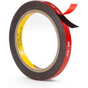 Heavy Duty 3M Double Sided Tape 0.39" x 10 ft: $6.99