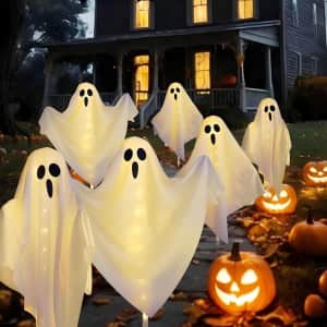 Ghost Solar-Powered Halloween Light 3-Pack: $24.99