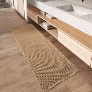 2x6-Foot Waffle Runner Rug: $30