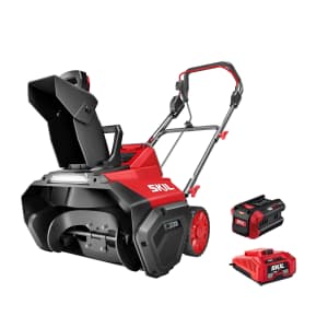 Skil 40V Brushless 20'' Single-Stage Snow Blower Kit: $198