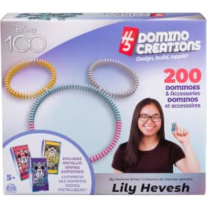 Spin Master Games Disney 100th Anniversary H5 Domino Creations 200 Dominoes: $15.99