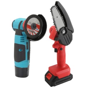 Hammacher Schlemmer Rechargeable Mini Circular Saw and/or Chainsaw: From $30