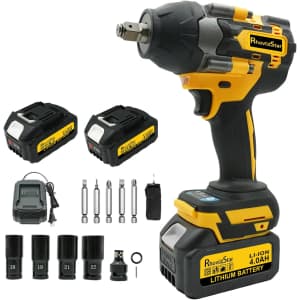 RhovixStar 20V Max Cordless Impact Wrench Kit: $49.79 RhovixStar 20V Max Cordless Impact Wrench Kit: $49.79