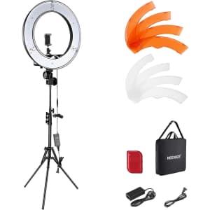 Neewer 18" LED Ring Light Kit: $73.44