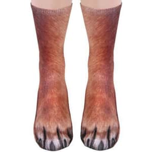 Adult 3D Dog Socks: $1.99 Adult 3D Dog Socks: $1.99