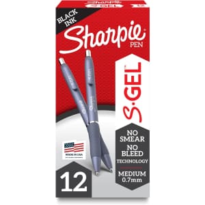 Sharpie 12-Count Medium Point S-Gel Gel Pens: $8.84 w/ Subscribe & Save