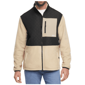 Eddie Bauer Men's Mixed Media Fleece Jacket: $7.81 for members