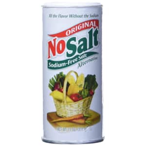 NoSalt Original 11-oz. Sodium-Free Salt Alternative 12-Pack: $5.99