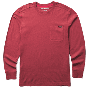 Wolverine Men's Classic Long Sleeve Pocket T-Shirt: $9