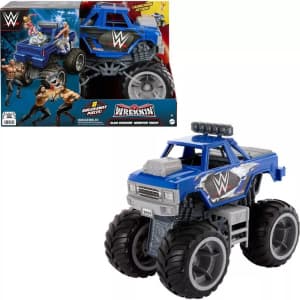 Mattel WWE Wrekkin' Slam Crusher Monster Truck Set: $18.99 Mattel WWE Wrekkin' Slam Crusher Monster Truck Set: $18.99