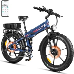 W Wallke 2800W Dual Motor Folding Mountain Electric Bike: $1,298.00 W Wallke 2800W Dual Motor Folding Mountain Electric Bike: $1,298.00
