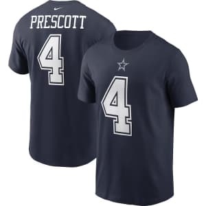 NFL T-Shirts Deals at Fanatics: from $3.99