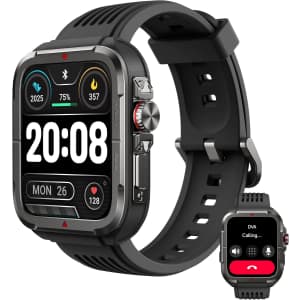 SKG R8 Men's Military Smartwatch w/ Alexa: $11.99