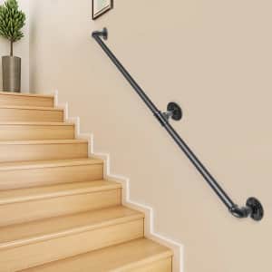Vevor 4-ft. Staircase Handrail w/ Mounting Hardware: $26