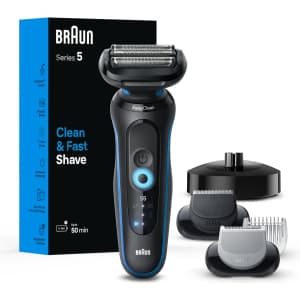 Braun Series 5 5150cs Wet/Dry Electric Shaver: $75 w/ Prime
