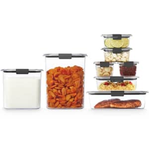 Rubbermaid Brilliance Food Storage 8-Piece Set: $25 Rubbermaid Brilliance Food Storage 8-Piece Set: $25