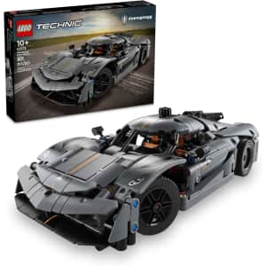 LEGO Technic Koenigsegg Jesko Absolut Grey Hypercar: $40