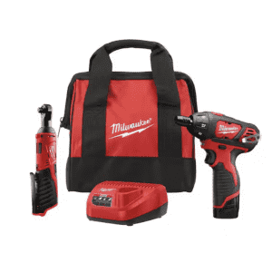 Milwaukee M12 12V Ratchet and Screwdriver Combo Kit: $99