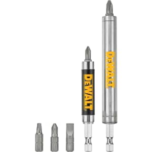 DeWalt Screwdriving Bit Set with Magnetic Drive Guide: $9.50