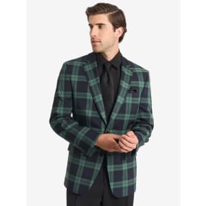 Chaps Men's Holiday Blackwatch Blazer: $32