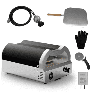Gilati 12" Propane Outdoor Pizza Oven: $195.54