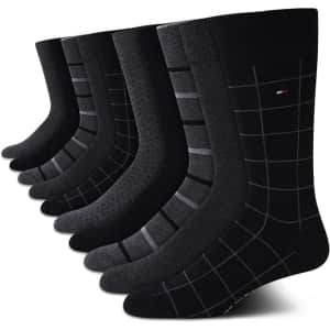 Tommy Hilfiger Men's Dress Socks 10-Pack: $22