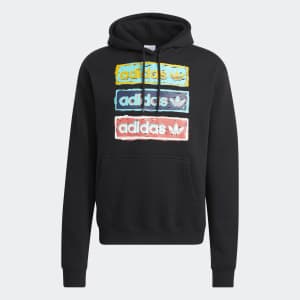 adidas Men's Tri Linear Hoodie: $15.84