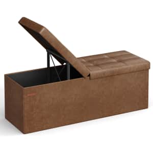 Songmics Mazie 42" Storage Ottoman Bench: $40.43