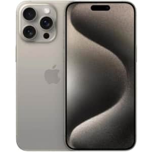 Refurb Unlocked Apple iPhone 15 Pro Max 512GB Smartphone: $808