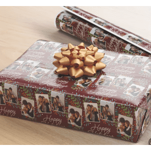 Custom Wrapping Paper at Staples: 75% off, from $4
