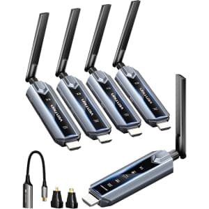 VENTION Wireless HDMI Transmitter with 4 Receivers: $155.99