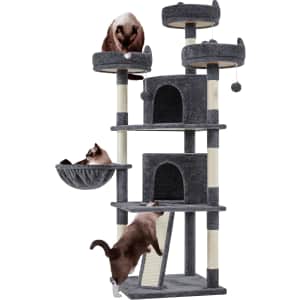 Yaheetech 68.5" Layer Cat Tree: $59.99