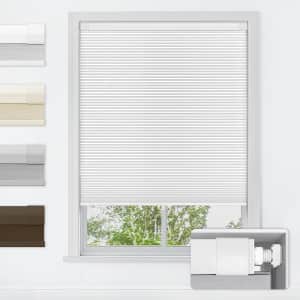 LazBlinds No Tools No Drill Cordless Cellular Shades: From $25 LazBlinds No Tools No Drill Cordless Cellular Shades: From $25