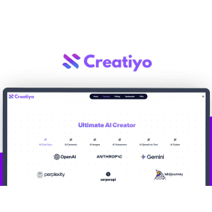 Creatiyo All-in-One AI Creation Platform Pro LTD Plan: Lifetime Subscription for $79