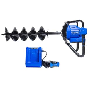 Kobalt 1-Man 40V Auger Powerhead w/ 8" Bit: $299