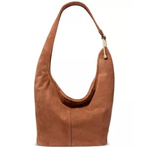 Michael Michael Kors Women's Sonny Suede Medium Hobo Shoulder Bag: $150